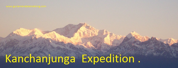 Kanchenjunga expedition south side 8,586M)
