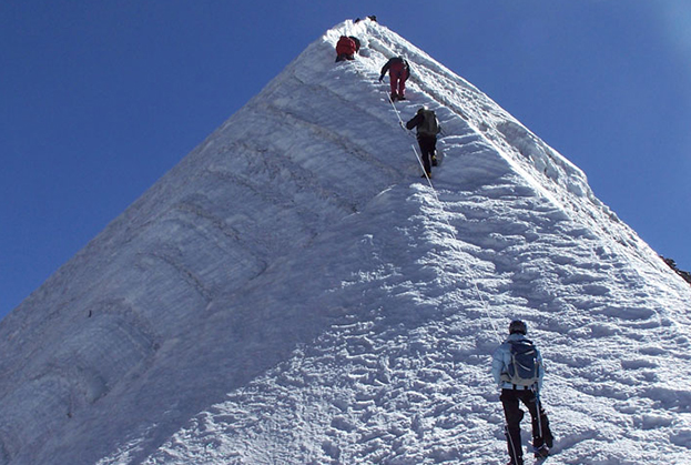 Mt. Island Peak Climbing with Everest Base Camp Trek (6160m).
